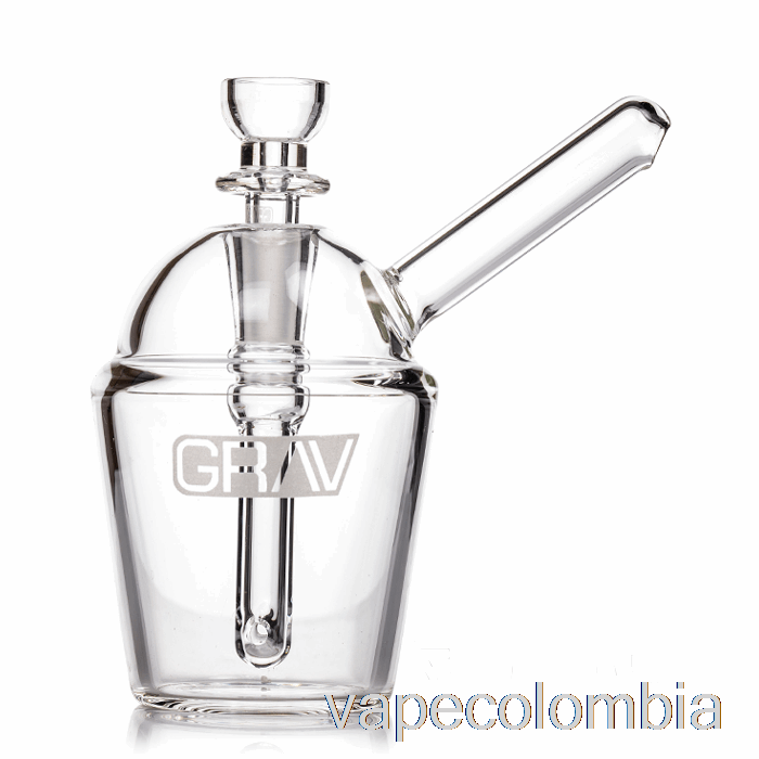 Vape Kit Completo Grav Slush Cup Pocket Bubbler Transparente